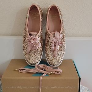 Kate Spade Glitter Keds